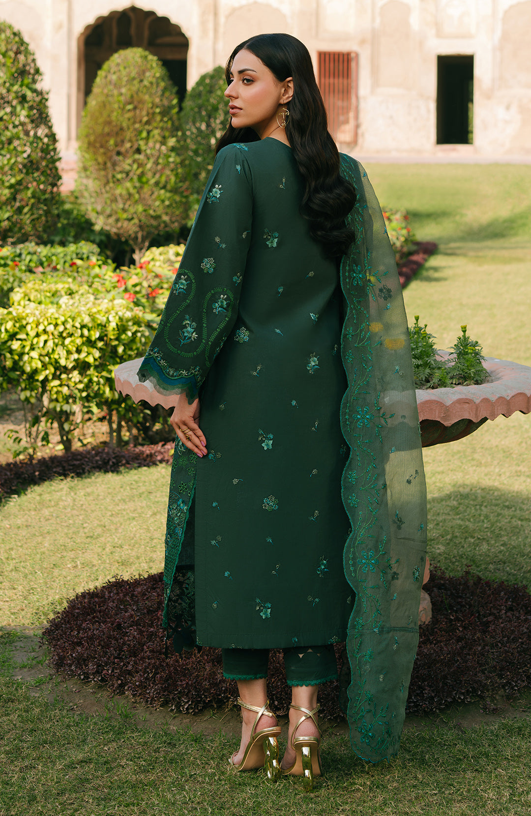 Fiona | Sarang Lawn 25 | Mirana by Fiona - Designer Dress - Type: Ladies Clothes - Available at Libayah - 100% Original