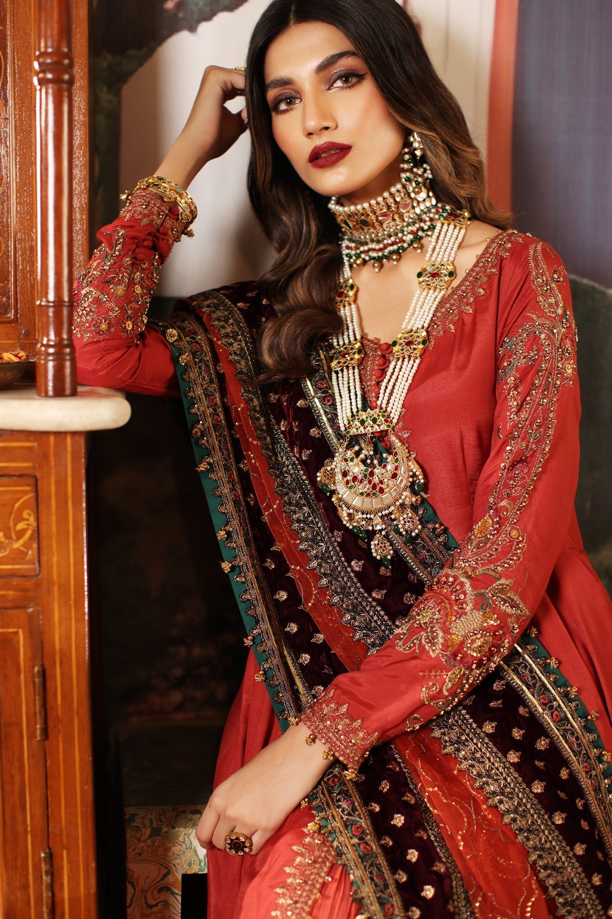 Mina Kashif | Luxury Pret | MKF23-14 by Mina Kashif - Designer Dress - Type: Formal - Available at Libayah - 100% Original