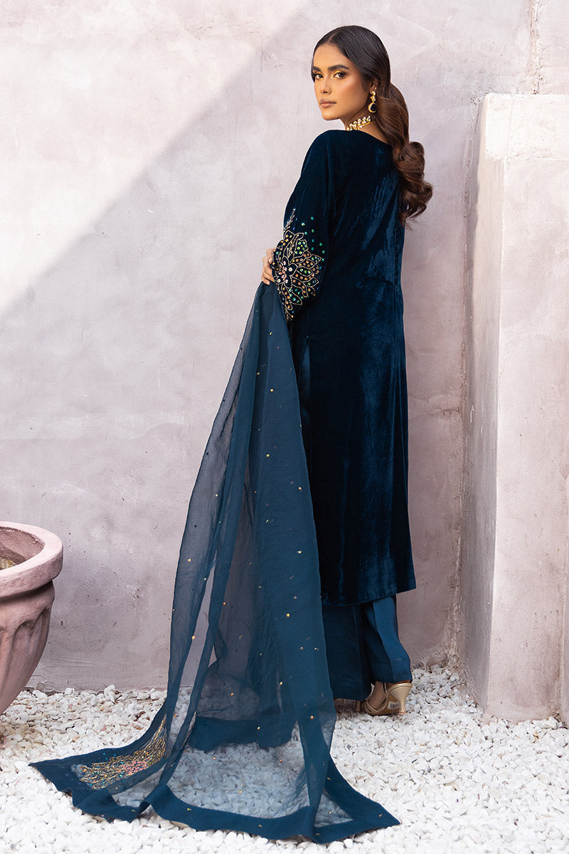 Chic Ophicial | Velveteen Luxury Fall Collection | Zaira by Chic Ophicial - Designer Dress - Type: Ladies Clothes - Available at Libayah - 100% Original