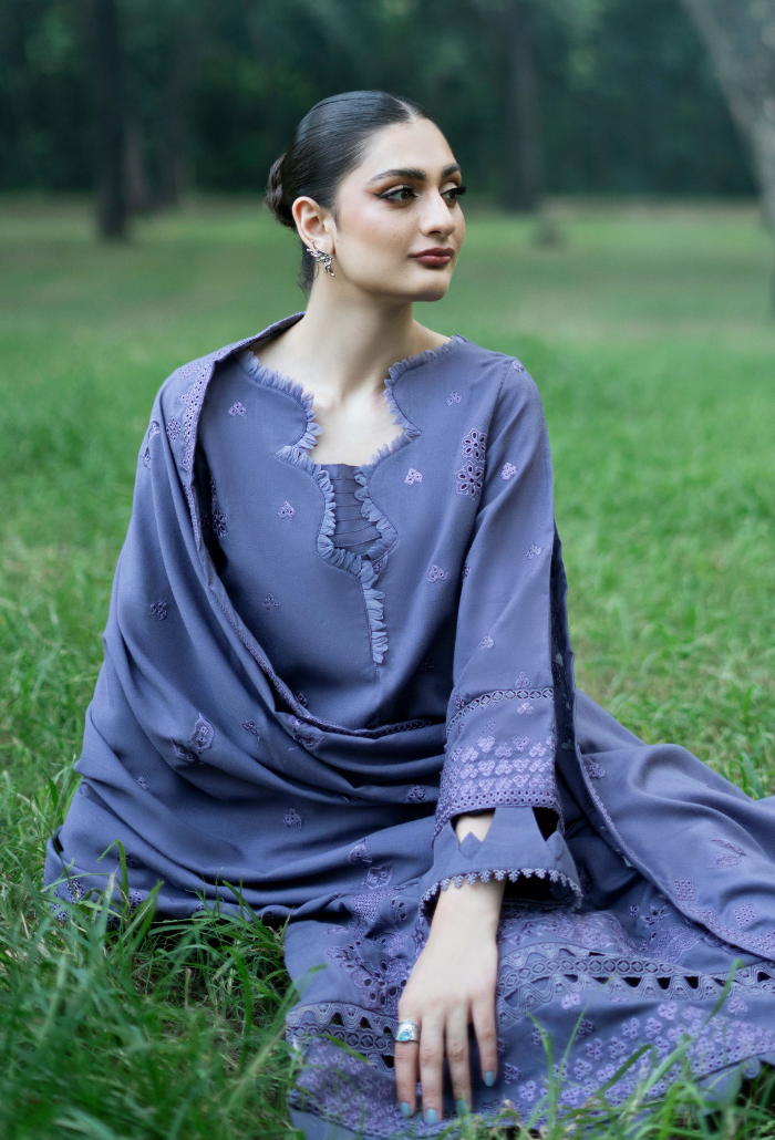Hum Dum | Zephyr Wool Collection | Zephyr - D02 by HumDum - Designer Dress - Type: Luxury - Available at Libayah - 100% Original
