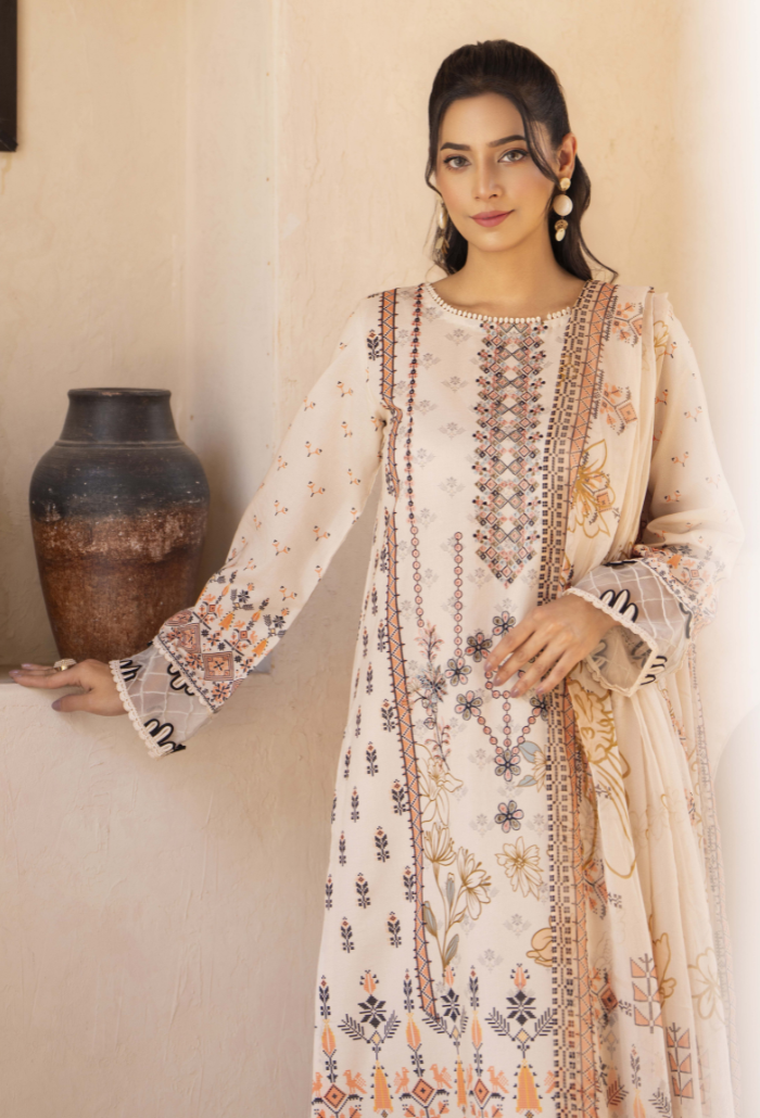 Humdum | Zarwisha 25 | Zarwisha-D05 by Humdum - Designer Dress - Type: Ladies Clothes - Available at Libayah - 100% Original