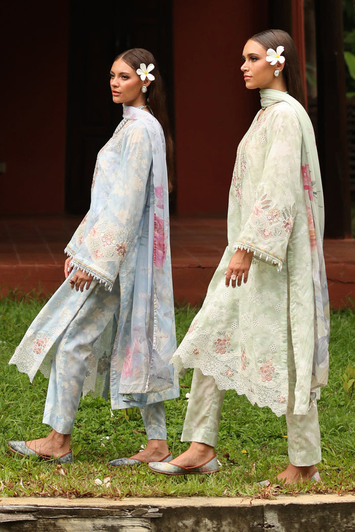 Baroque | Luxury Pret Summer | UF-4250 - Designer Dress - Type : Ladies Clothes - Available at Libayah - 100% Original