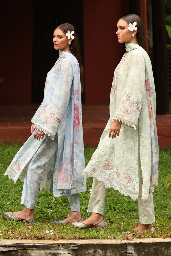 Baroque | Luxury Pret Summer | UF-4250 - Designer Dress - Type : Ladies Clothes - Available at Libayah - 100% Original