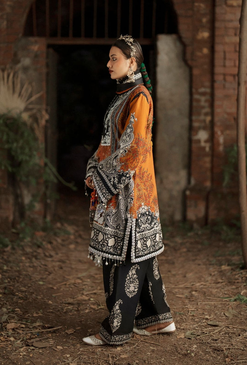 AJR Couture | Sard Sham | Mahrukh by AJR Couture - Designer Dress - Type : Ladies Clothes - Available at Libayah - 100% Original 