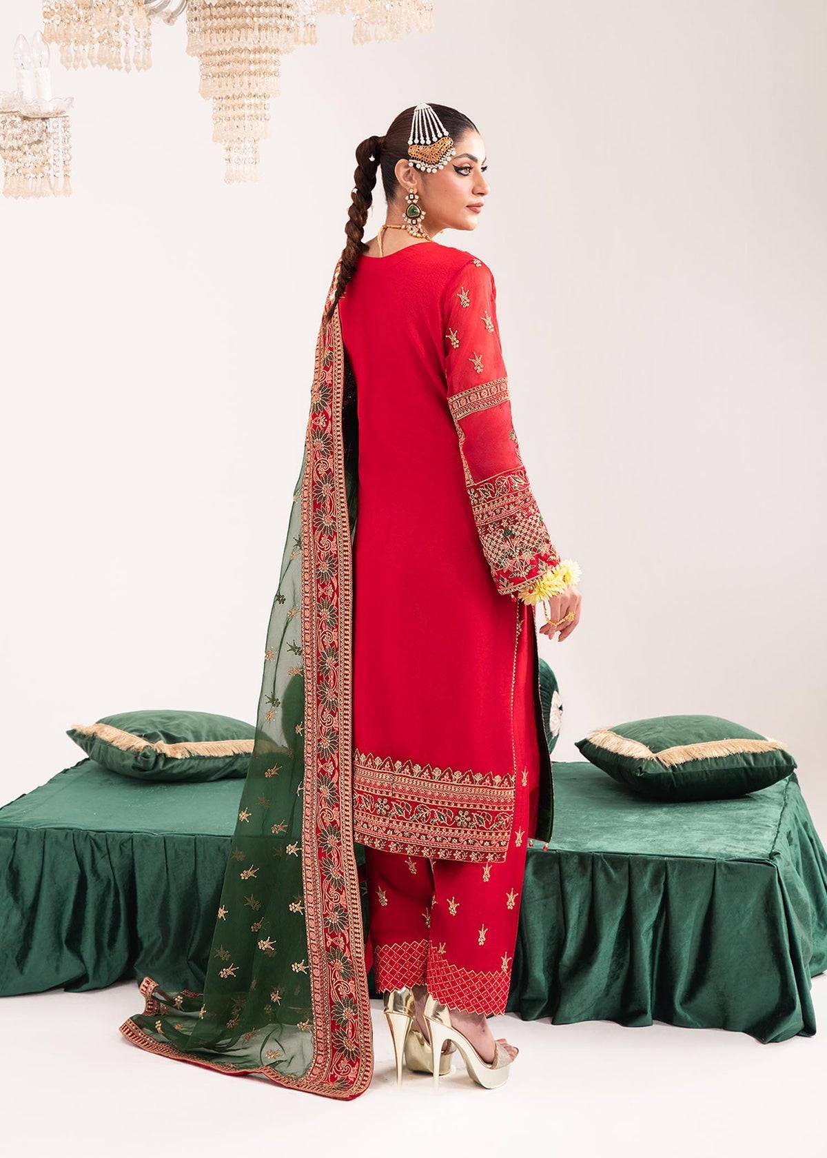 Dastoor | Sajni Luxury Eid Collection 24 | Dur-e-Shahwar by Dastoor - Designer Dress - Type: Ladies Clothes - Available at Libayah - 100% Original