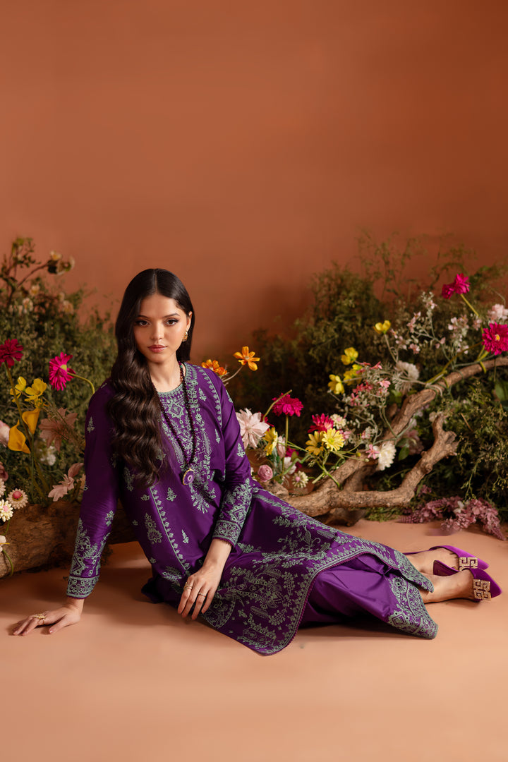 Batik | Aylin Festive Solids | Mulberry Muse by Batik - Designer Dress - Type: Ladies Clothes - Available at Libayah - 100% Original