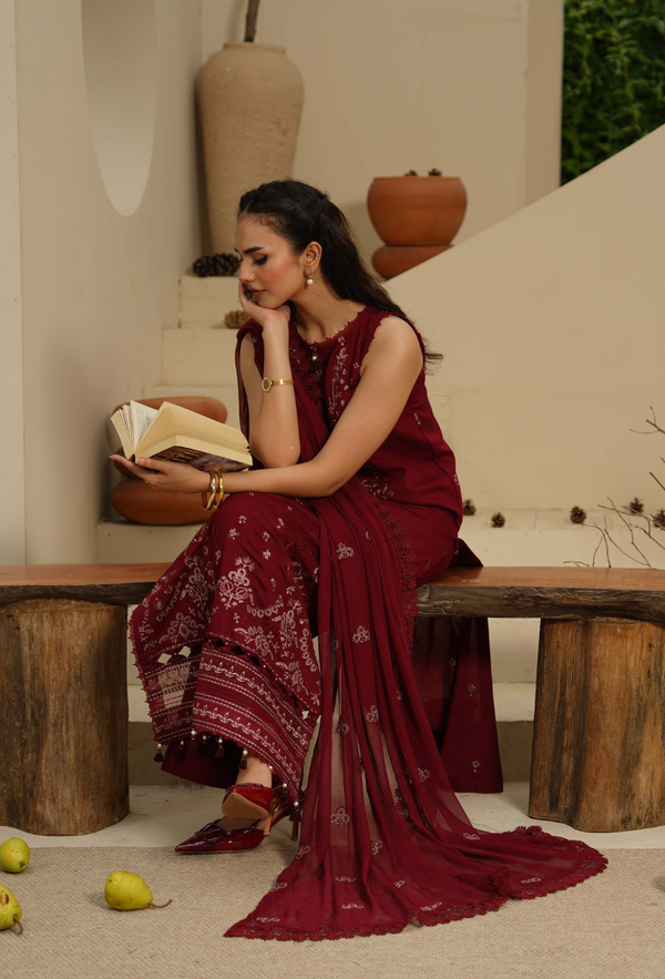 Humdum | Mushak26 | Mushak - D01 by Humdum - Designer Dress  - Type : Ladies Clothes - Available at Libayah - 100% Original 