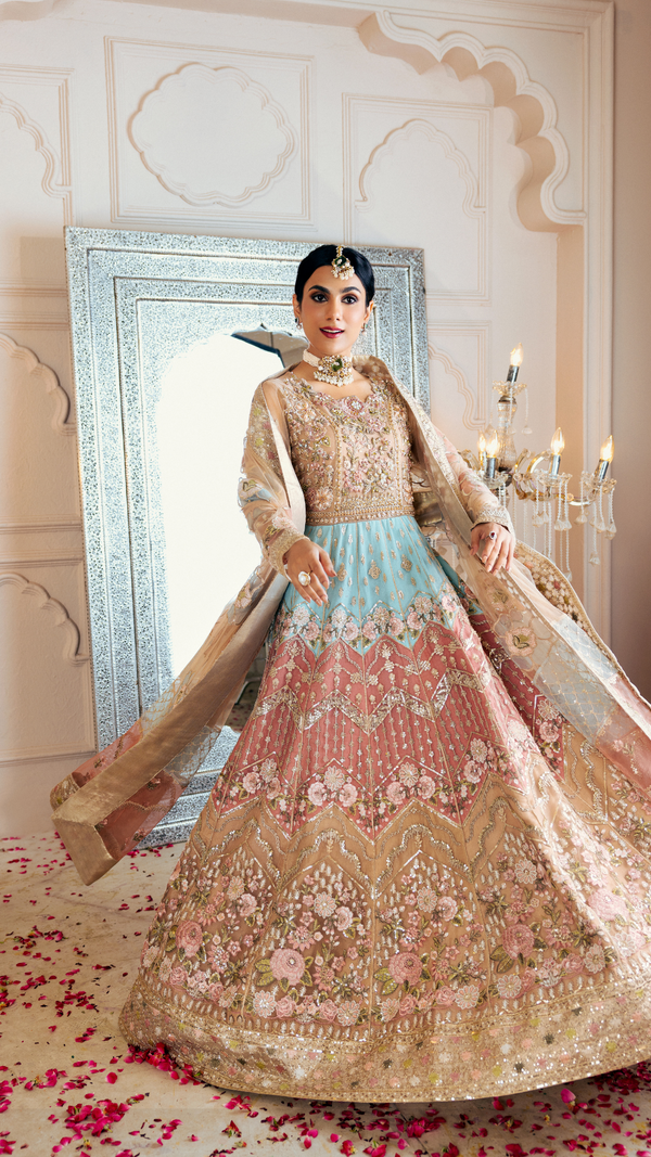 Zebtan | Zircon Wedding Formals | MALKA ZQ-10 by Zebtan - Designer Dress - Type: Ladies Clothes - Available at Libayah - 100% Original