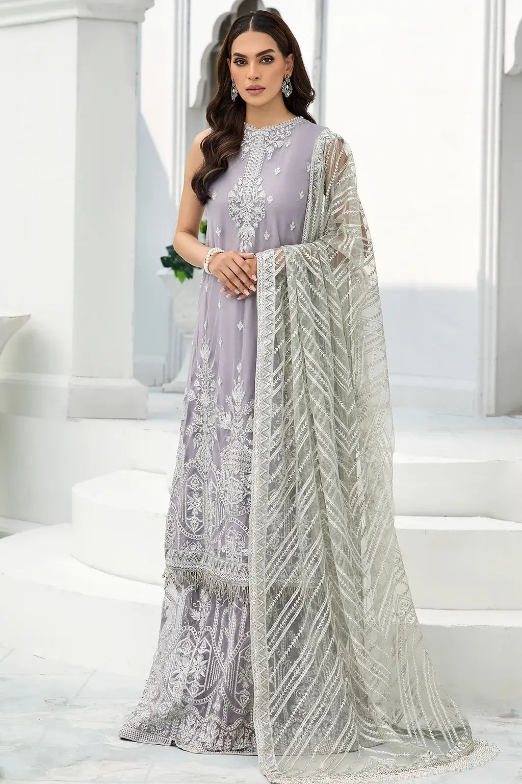 Zarif | DE LUXURY Formals | MERYL by Zarif - Designer Dress - Type: Ladies Clothes - Available at Libayah - 100% Original