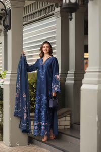 Noor by Saadia Asad | Eid Luxe Chikankari 26 | D11 - Sapphire Blue by Noor by Saadia Asad - Designer Dress  - Type : Ladies Clothes - Available at Libayah - 100% Original 