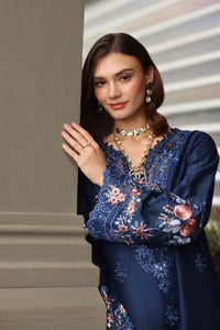 Noor by Saadia Asad | Eid Luxe Chikankari 26 | D11 - Sapphire Blue by Noor by Saadia Asad - Designer Dress  - Type : Ladies Clothes - Available at Libayah - 100% Original 