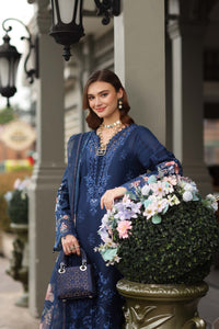 Noor by Saadia Asad | Eid Luxe Chikankari 26 | D11 - Sapphire Blue by Noor by Saadia Asad - Designer Dress  - Type : Ladies Clothes - Available at Libayah - 100% Original 