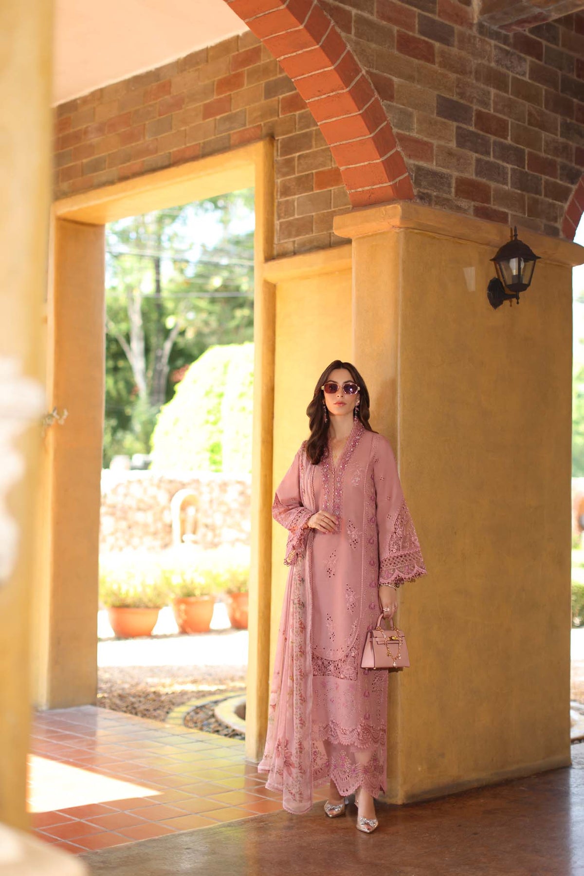 Saadia Asad | Luxury Eid Schiffli Laserkari 26 |D3 - B - Mirelle by Saadia Asad - Designer Dress  - Type : Ladies Clothes - Available at Libayah - 100% Original 