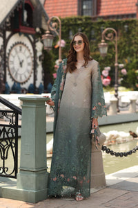 Noor by Saadia Asad | Eid Luxe Chikankari 26 | D4 - Smoke Zinc by Noor by Saadia Asad - Designer Dress  - Type : Ladies Clothes - Available at Libayah - 100% Original 
