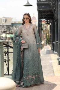 Noor by Saadia Asad | Eid Luxe Chikankari 26 | D4 - Smoke Zinc by Noor by Saadia Asad - Designer Dress  - Type : Ladies Clothes - Available at Libayah - 100% Original 