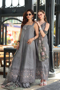 Noor by Saadia Asad | Eid Luxe Chikankari 26 | D9 - Shadow Grey by Noor by Saadia Asad - Designer Dress  - Type : Ladies Clothes - Available at Libayah - 100% Original 