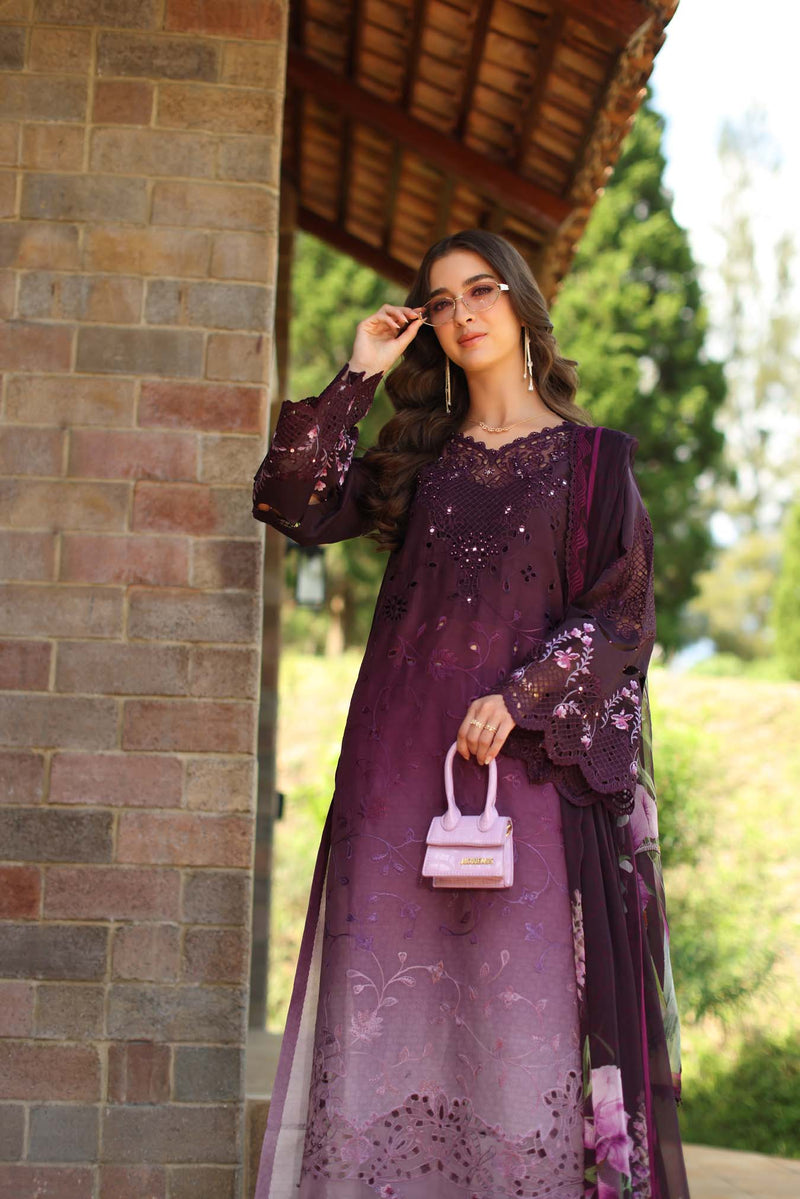 Saadia Asad | Luxury Eid Schiffli Laserkari 26 | D4 - B - Seraphine by Saadia Asad - Designer Dress  - Type : Ladies Clothes - Available at Libayah - 100% Original 