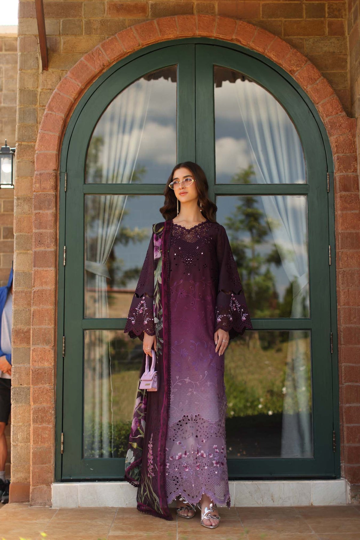 Saadia Asad | Luxury Eid Schiffli Laserkari 26 | D4 - B - Seraphine by Saadia Asad - Designer Dress  - Type : Ladies Clothes - Available at Libayah - 100% Original 