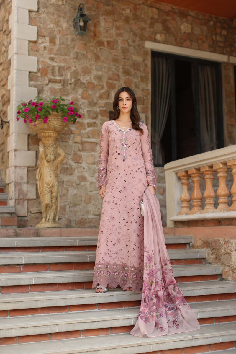 Saadia Asad | Luxury Eid Schiffli Laserkari 26 | D1 - B - Sorina by Saadia Asad - Designer Dress  - Type : Ladies Clothes - Available at Libayah - 100% Original 