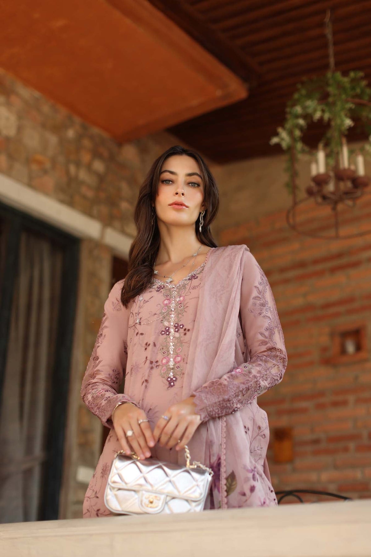 Saadia Asad | Luxury Eid Schiffli Laserkari 26 | D1 - B - Sorina by Saadia Asad - Designer Dress  - Type : Ladies Clothes - Available at Libayah - 100% Original 