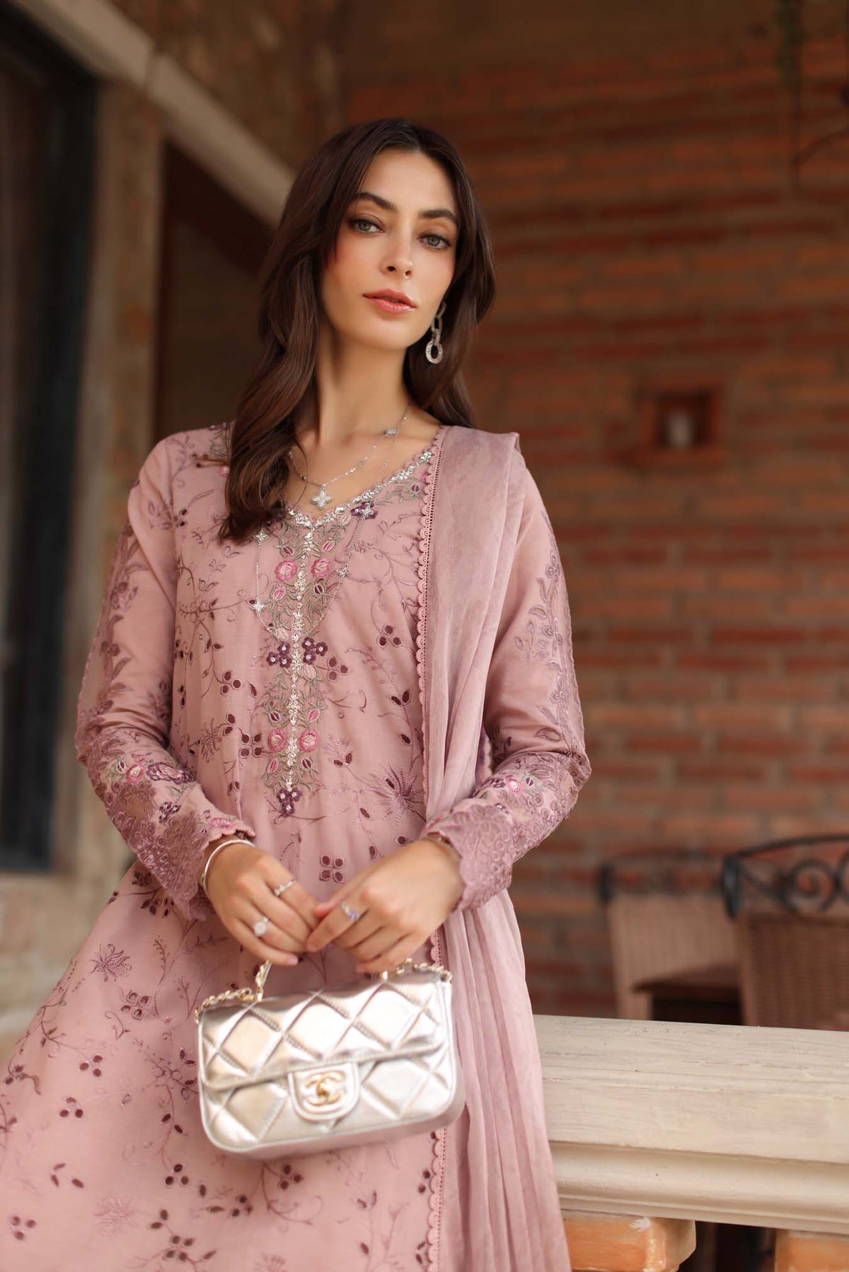 Saadia Asad | Luxury Eid Schiffli Laserkari 26 | D1 - B - Sorina by Saadia Asad - Designer Dress  - Type : Ladies Clothes - Available at Libayah - 100% Original 