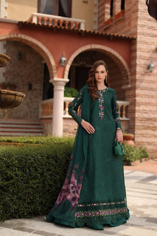 Saadia Asad | Luxury Eid Schiffli Laserkari 26 | D1 - A - Sorina by Saadia Asad - Designer Dress  - Type : Ladies Clothes - Available at Libayah - 100% Original 
