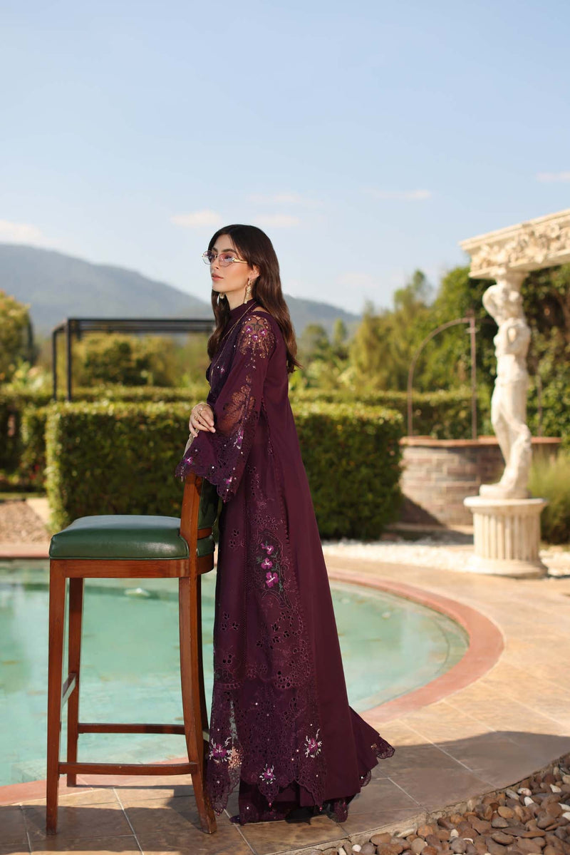 Saadia Asad | Luxury Eid Schiffli Laserkari 26 | D8 - B - Selene by Saadia Asad - Designer Dress  - Type : Ladies Clothes - Available at Libayah - 100% Original 