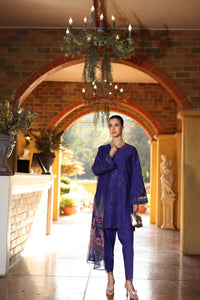 Saadia Asad | Luxury Eid Schiffli Laserkari 26 | D2 - A - Aloura by Saadia Asad - Designer Dress  - Type : Ladies Clothes - Available at Libayah - 100% Original 