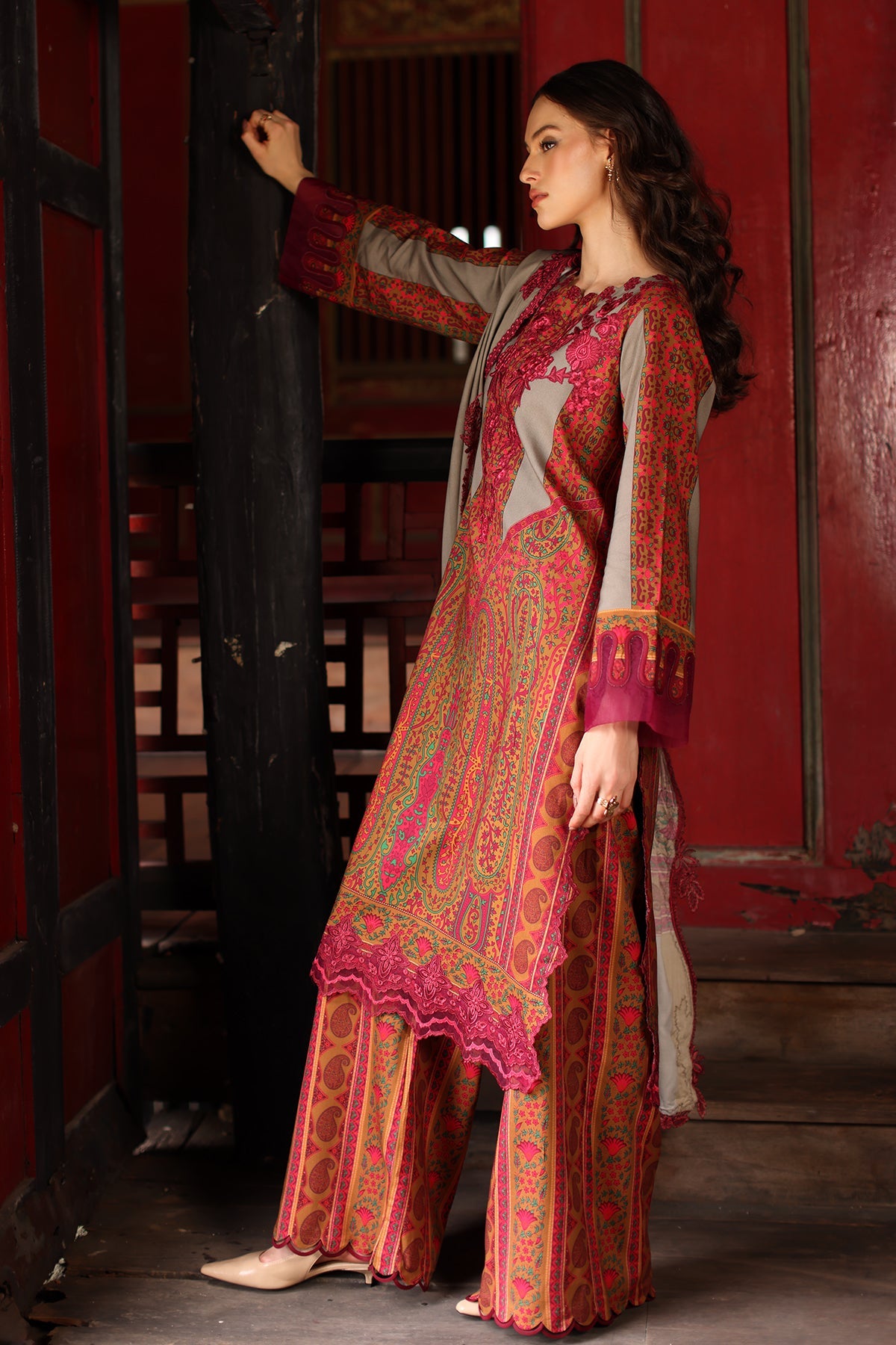 Charizma | Combination Linen 26 | CCW7-04 by Charizma - Designer Dress  - Type : Ladies Clothes - Available at Libayah - 100% Original 