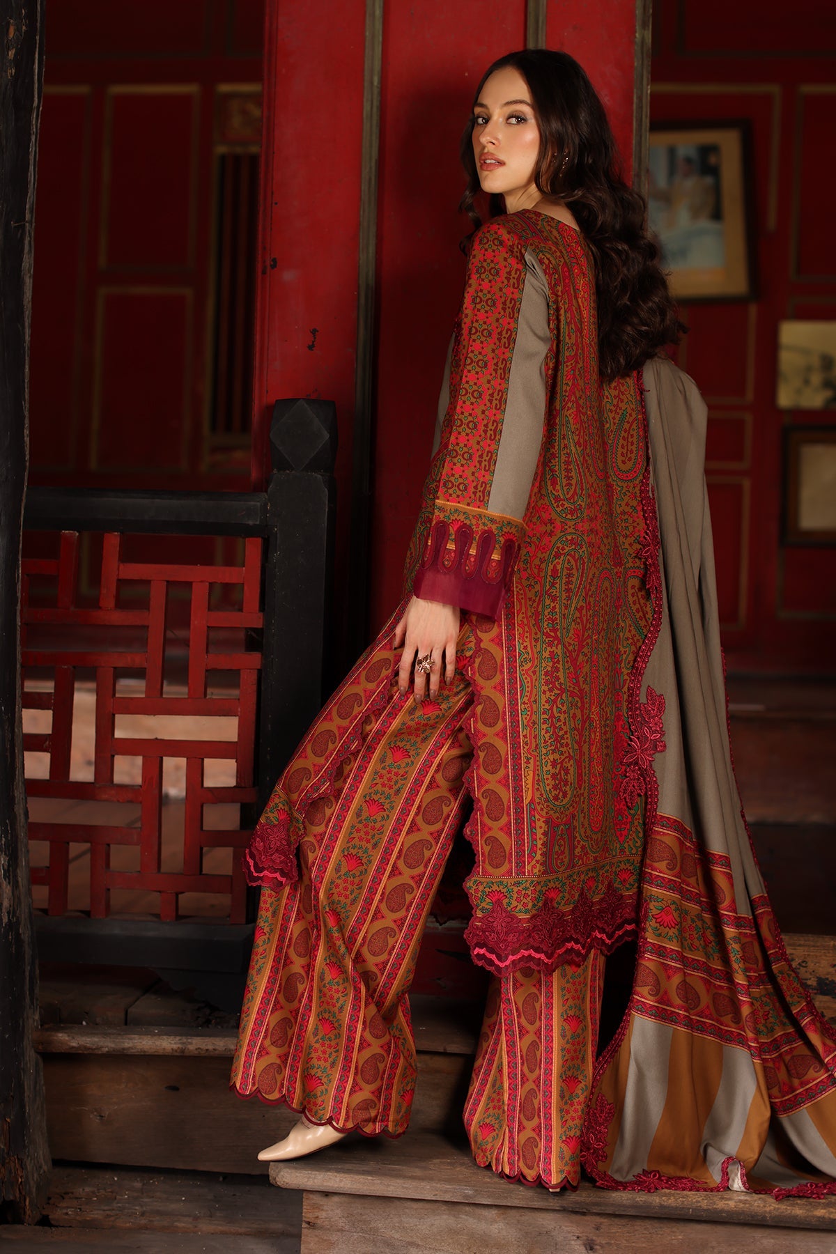 Charizma | Combination Linen 26 | CCW7-04 by Charizma - Designer Dress  - Type : Ladies Clothes - Available at Libayah - 100% Original 