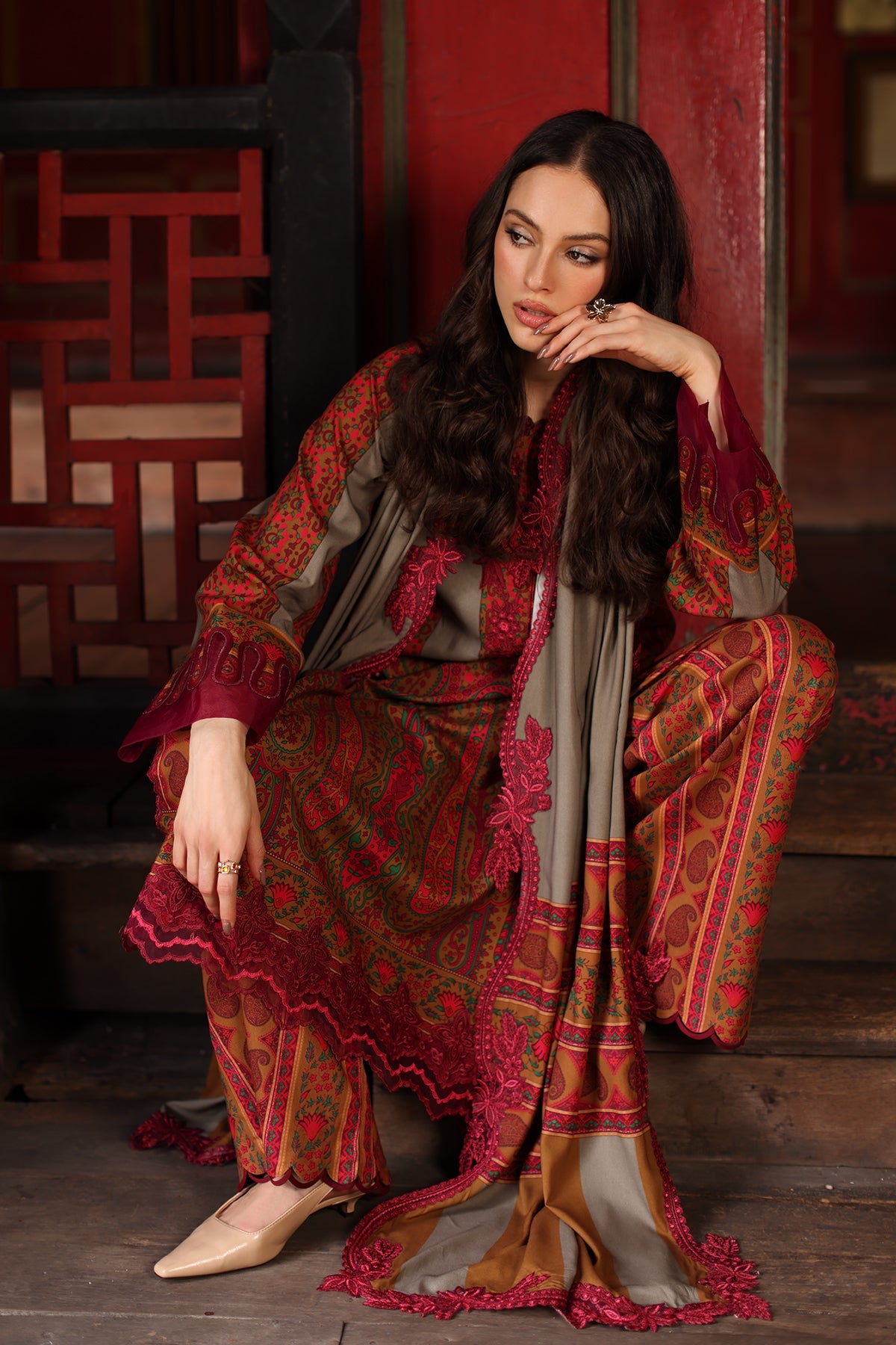 Charizma | Combination Linen 26 | CCW7-04 by Charizma - Designer Dress  - Type : Ladies Clothes - Available at Libayah - 100% Original 