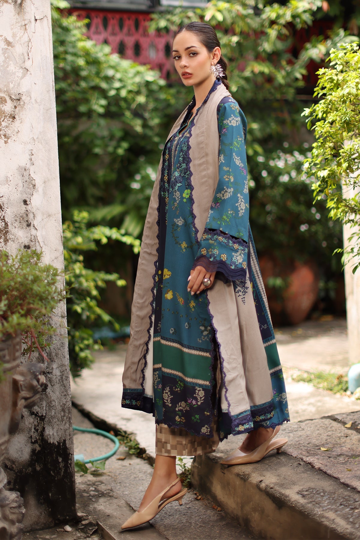 Charizma | Combination Linen 26 | CCW7-18 by Charizma - Designer Dress  - Type : Ladies Clothes - Available at Libayah - 100% Original 