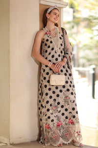 Noor by Saadia Asad | Eid Luxe Printkhaas 26 | D4 - B - Moonlight Polka - Designer Dress - Type : Ladies Clothes - Available at Libayah - 100% Original
