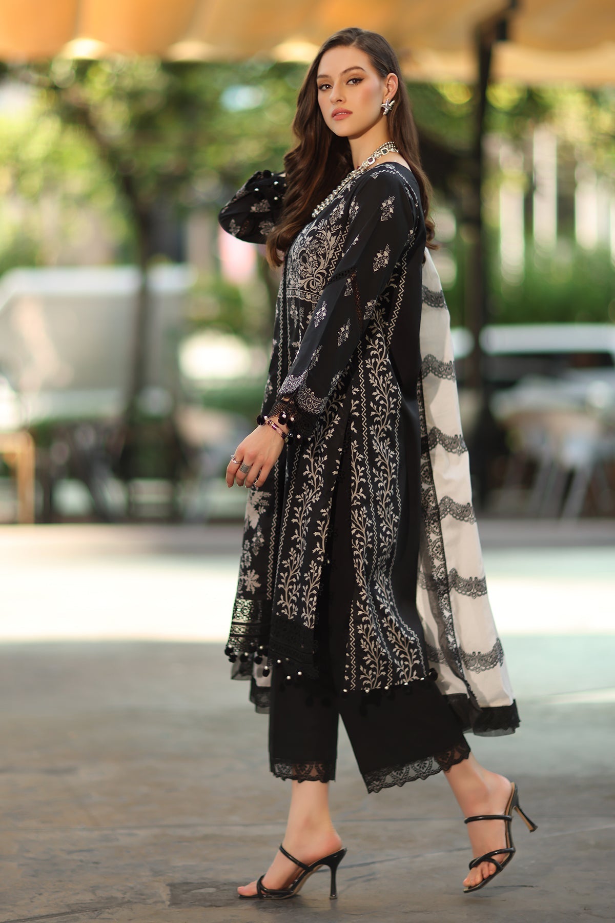 Charizma | Range Lawn | RN6-01 by Charizma - Designer Dress  - Type : Ladies Clothes - Available at Libayah - 100% Original 