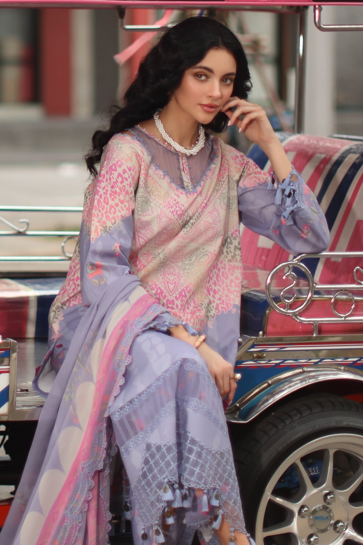 Afrozeh | Basic Pret 26 RTW | NACRE by Afrozeh - Designer Dress  - Type : Ladies Clothes - Available at Libayah - 100% Original 