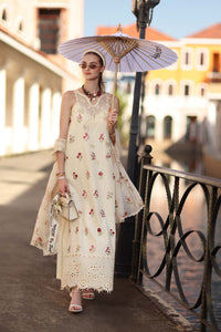 Noor by Saadia Asad | Eid Luxe Printkhaas 26 | D8 - A - Vanilla Mist - Designer Dress - Type : Ladies Clothes - Available at Libayah - 100% Original