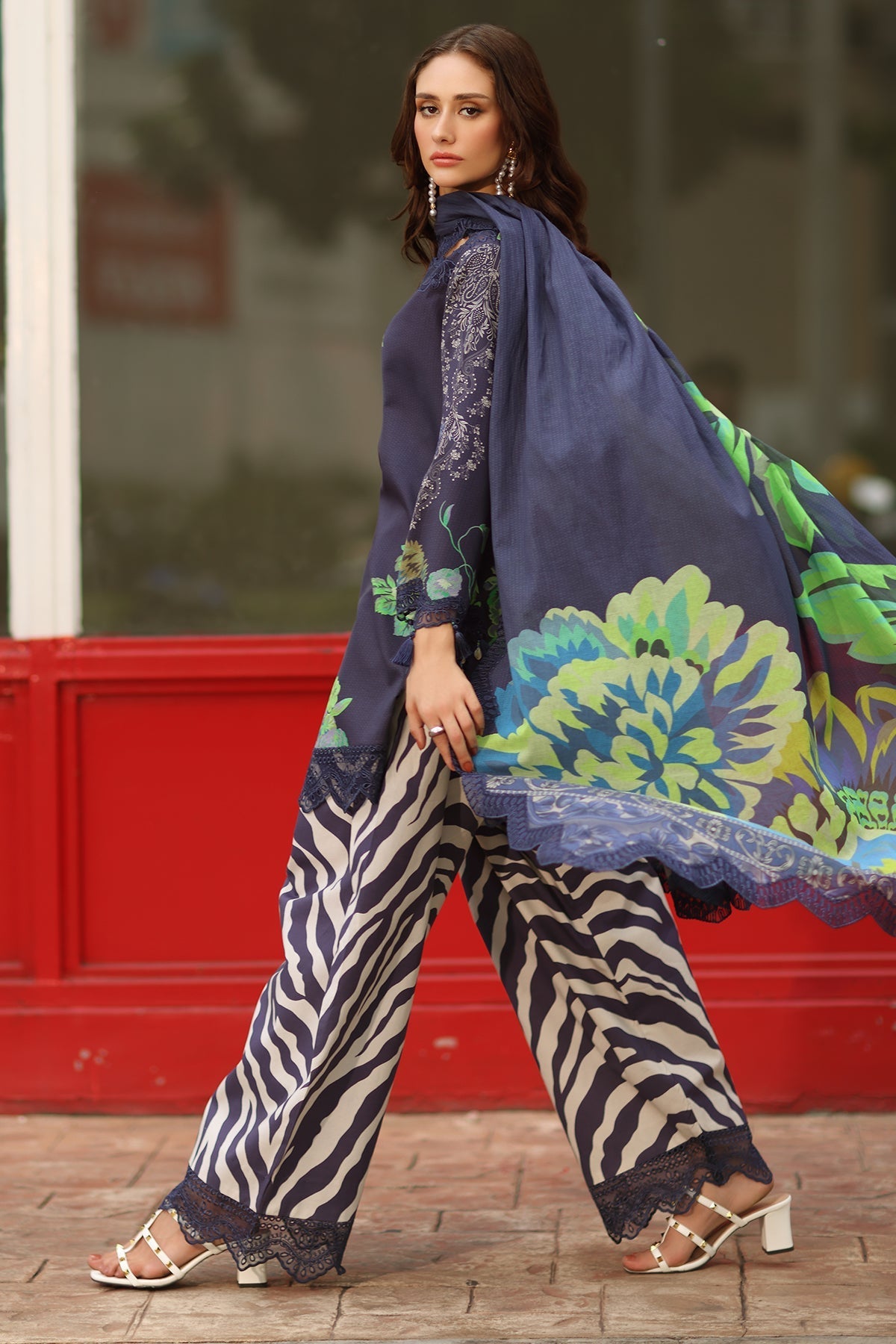 Charizma | Range Lawn | RN6-07 by Charizma - Designer Dress  - Type : Ladies Clothes - Available at Libayah - 100% Original 