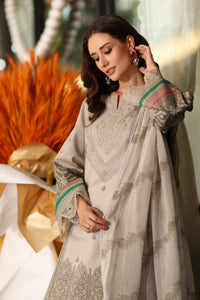 Charizma | Infinity Lawn | 3-PC Unstitched Embroidered Lawn Collection IN6-01 by Charizma - Designer Dress  - Type : Ladies Clothes - Available at Libayah - 100% Original 