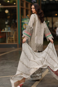 Charizma | Infinity Lawn | 3-PC Unstitched Embroidered Lawn Collection IN6-01 by Charizma - Designer Dress  - Type : Ladies Clothes - Available at Libayah - 100% Original 
