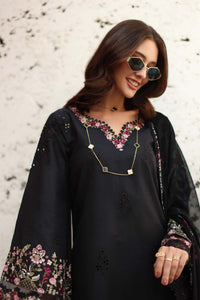 Noor by Saadia Asad | Luxe Chikankari 26 | D1 - B - Midnight Black by Noor by Saadia Asad - Designer Dress - Type : Luxury Dress - Available at Libayah - 100% Original
