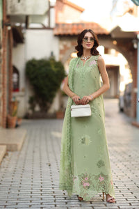Noor by Saadia Asad | Luxe Chikankari 26 | D3 - A - Pistachio by Noor by Saadia Asad - Designer Dress - Type : Luxury Dress - Available at Libayah - 100% Original