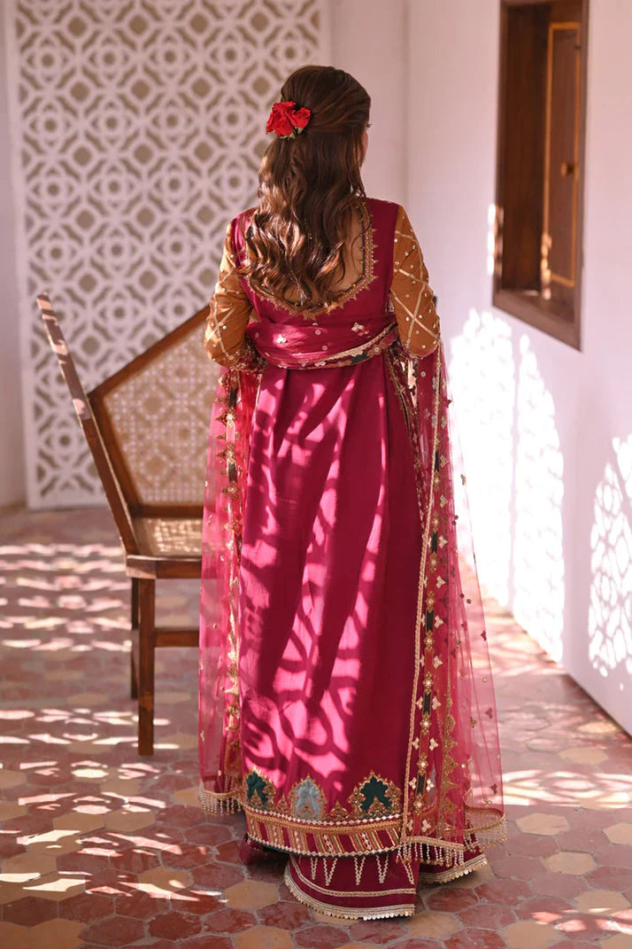 Qalamkar | Wedding Formals 2024 | SF-01 Riha by Qalamkar - Designer Dress - Type: Ladies Clothes - Available at Libayah - 100% Original