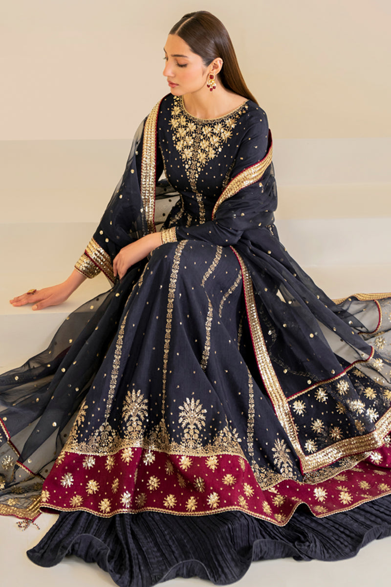 Jazmin | Formals Collection | Raw Silk UR-7019 by Jazmin - Designer Dress - Type: Ladies Clothes - Available at Libayah - 100% Original