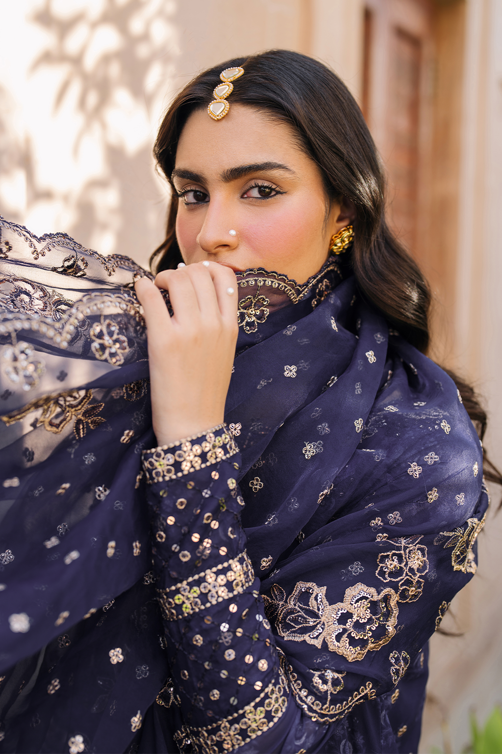 Iznik | Bandhani Formals | UE-325 by Iznik - Designer Dress - Type: Ladies Clothes - Available at Libayah - 100% Original