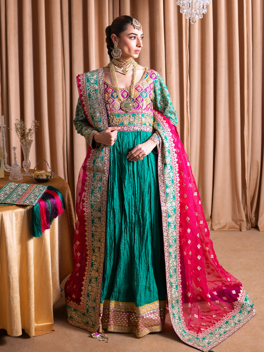 Faiza Faisal | Rema Wedding Formals 24 | Rumaisa by Faiza Faisal - Designer Dress - Type: Ladies Clothes - Available at Libayah - 100% Original