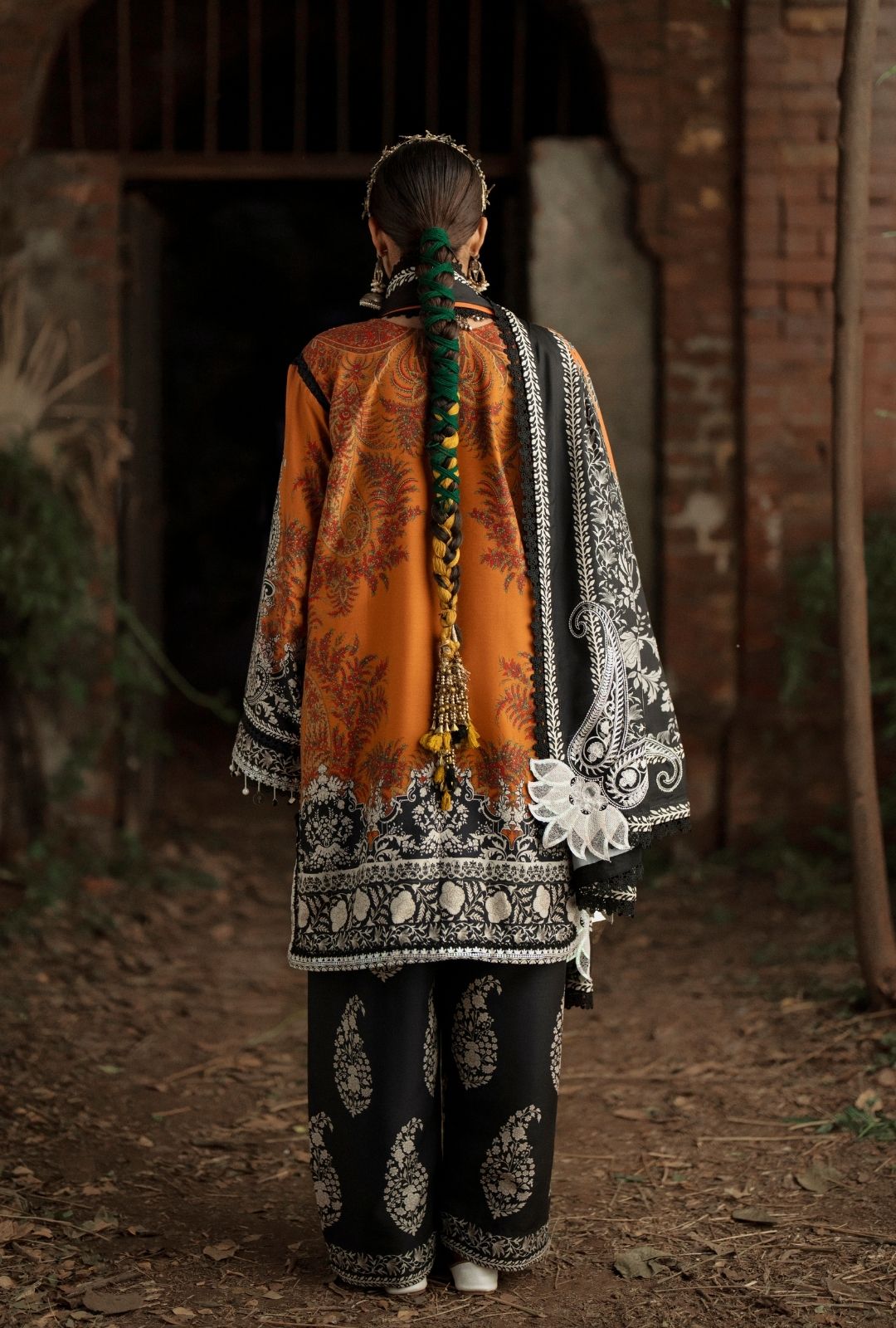 AJR Couture | Sard Sham | Mahrukh by AJR Couture - Designer Dress - Type : Ladies Clothes - Available at Libayah - 100% Original 