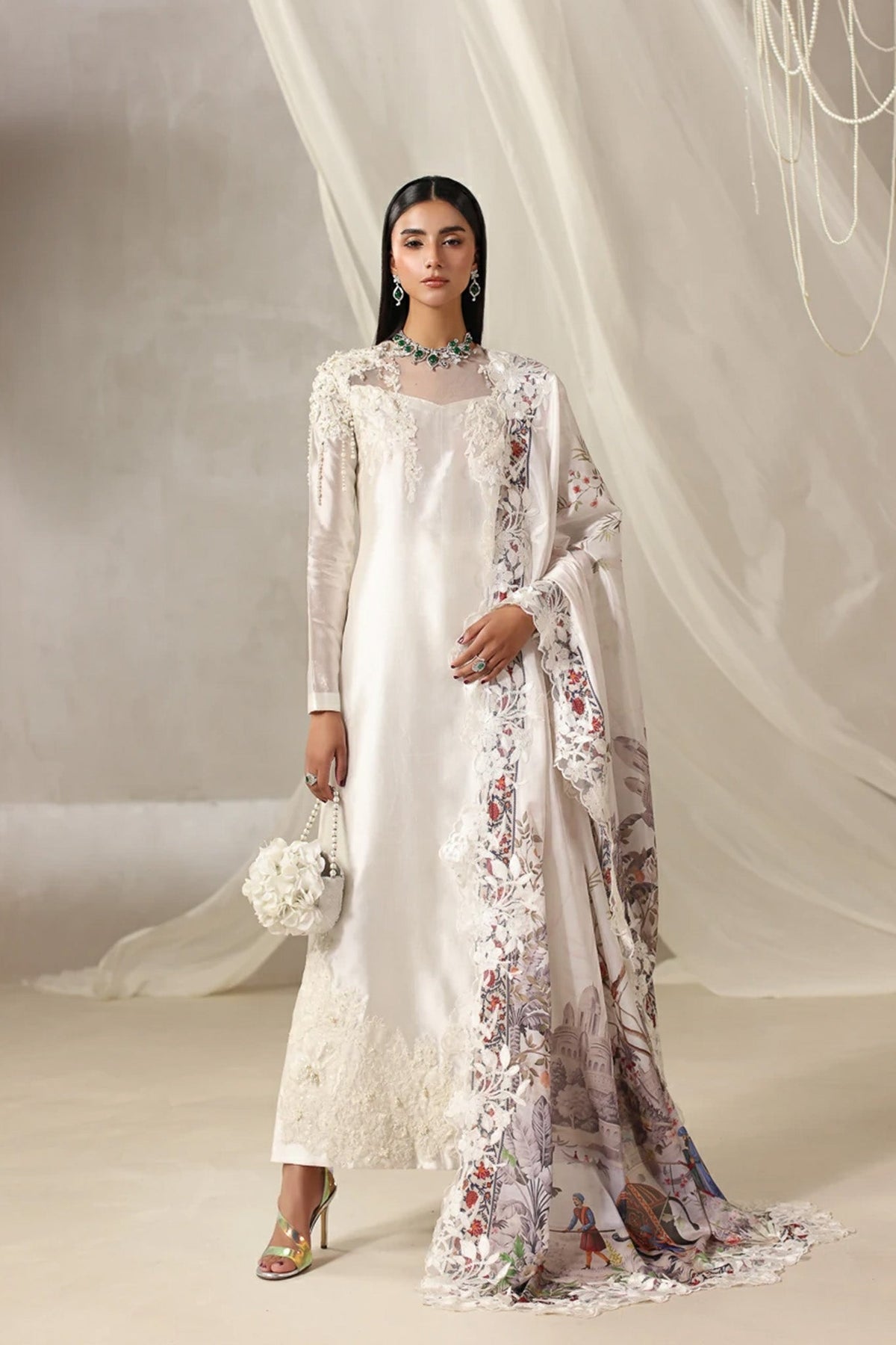 Musferah Saad | Into Twilight | Aria by Musferah Saad - Designer Dress  - Type : Ladies Clothes - Available at Libayah - 100% Original 