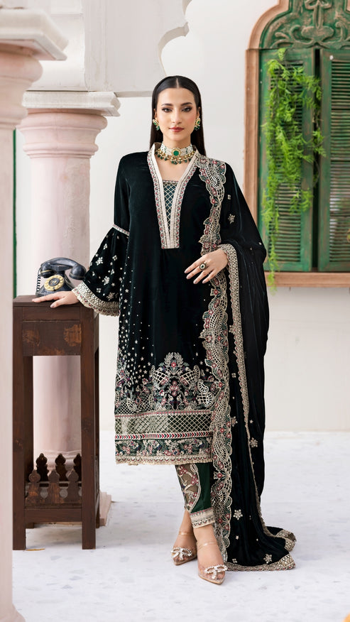 Zebtan | Andaz e Makhmal | ZAM-07 by Zebtan - Designer Dress - Type: Ladies Clothes - Available at Libayah - 100% Original