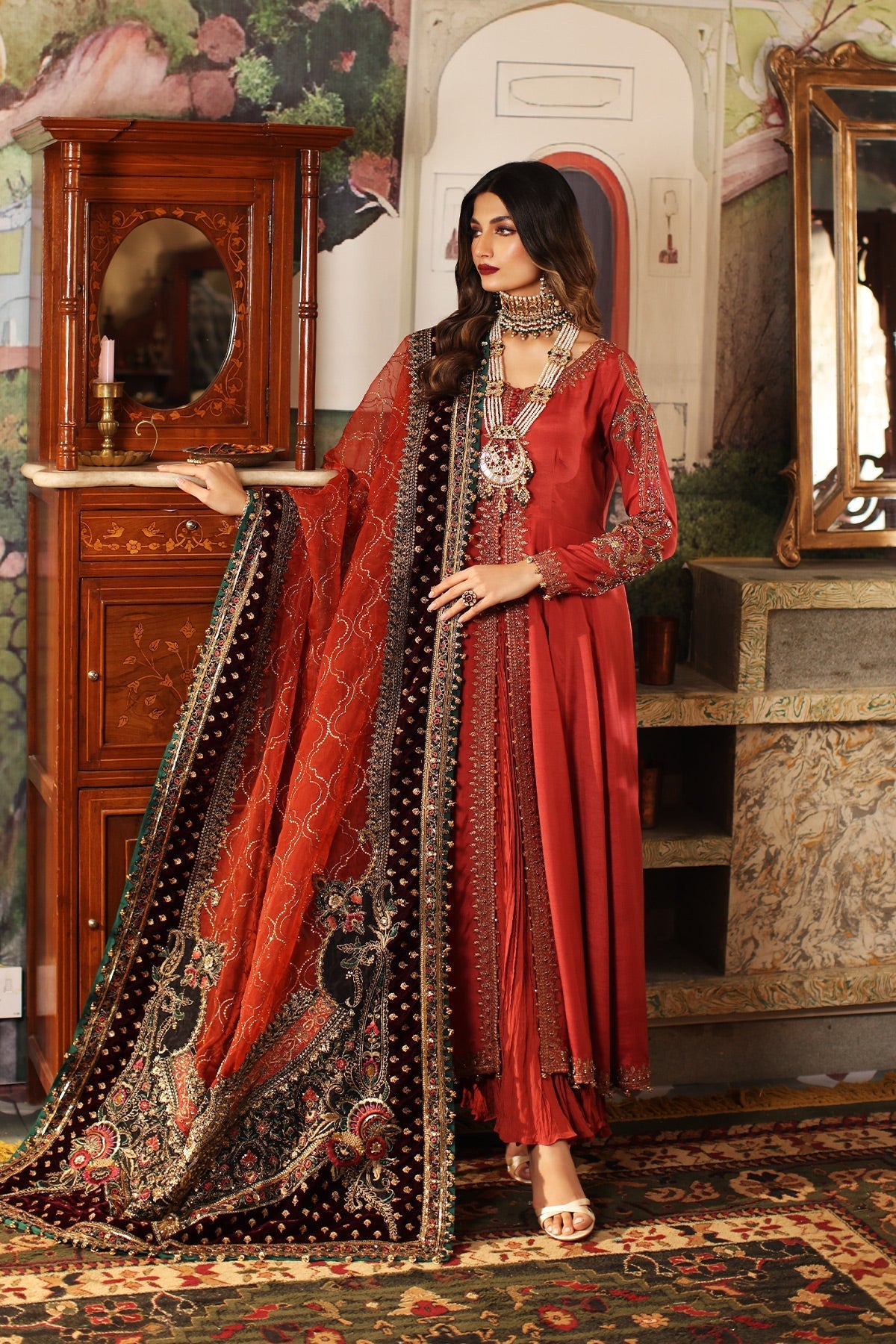 Mina Kashif | Luxury Pret | MKF23-14 by Mina Kashif - Designer Dress - Type: Formal - Available at Libayah - 100% Original