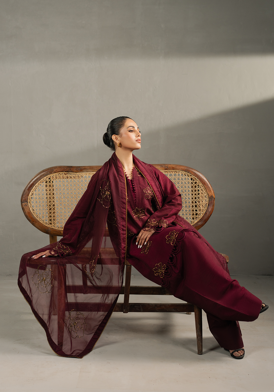 Zarqash | Silk Edit | ZQS 005 TALIA by Zarqash - Designer Dress - Type: Ladies Clothes - Available at Libayah - 100% Original